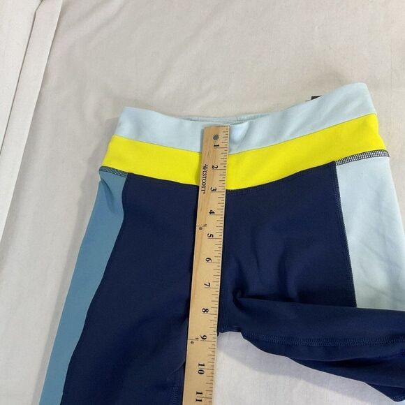 New The Nike One Activewear Pant Mid Rise 7/8 Length Blue Block Women's Small - Picture 7 of 9